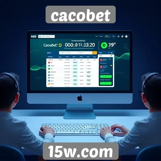 Experiência do usuário no site cacobet